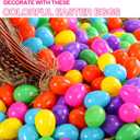 YEAHBEER 288 Easter Eggs -2.36" Bright Colors Plastic Easter Eggs Empty for Easter Hunt, Easter Basket Stuffers, Party Favor, Classroom Prize Supplies, Small