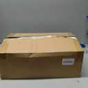 KEYWING 6 Pack Square Glass Vase 5" x 5" x 5", Clear Flower Vases for Centerpieces, Square Flower Vase Candle Holder for Wedding, Party, Home Office Decoration