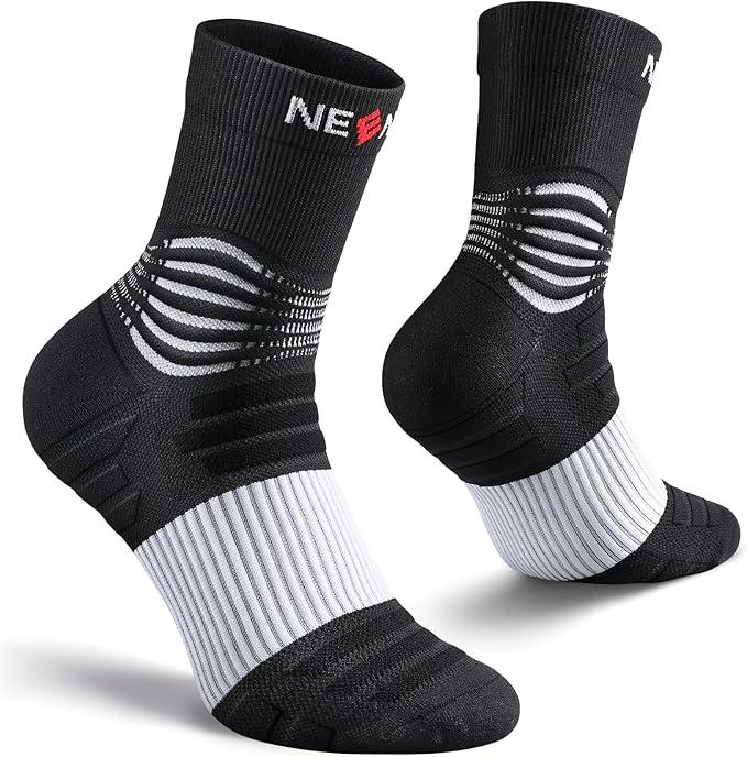 NEENCA Medical Compression Socks, Ankle Compression Stockings for Injury Recovery & Pain Relief, Sports Protection. 20-30mmHg, Size M
