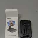 Gifts for Men Women, Phone Stand with Bluetooth Speaker and Charging Function 360 Rotable Angle Adjustable Cell Phone Holder with HD Stereo Sound Fits All Phones,Tablet (Black)