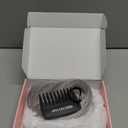 REECHO Hair Toppers for Women Real Human Hair, Seamless Human Hair Toppers with Bangs, 360 3D Cover Clip in Bangs Hair Extensions for Daily Wear, Gray