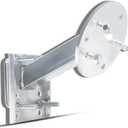 3001.0064 Heavy-Duty High-Mount Spare Tire Carrier Fit for 5 & 6-Hole Tires Up to 16 and 3" and 4" Trailer Frames