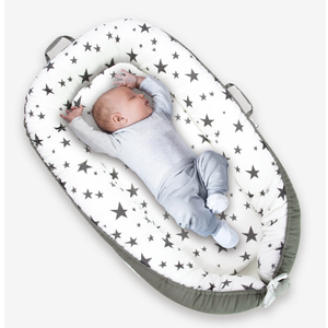 Baby Lounger - Breathable & Soft Baby Nest for Newborn, Co-Sleeping Portable Infant Lounger for 0-24 Months, Lightweight Baby Floor Seat