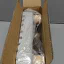 Litter Box Step, Litter Box Ramp/Catcher with Wooden Base, Anti-Tracking & Easy to Clean, Ideal for Small & Elderly Cats (Grey) (Light Gray)