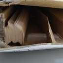 Cordless Light Filtering Mini Blind, 35 x 64 in, Woodtone