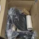 Dimmable Floor Lamp - 3 Lights Arc Floor Lamps for Living Room, 1000LM Modern Tall Standing Lamp With Beige Shades & Heavy Base, Mid Century Tree Floor Lamp for Bedroom Office, 3 LED Bulbs Included (Matte Black-Beige Linen Shades)