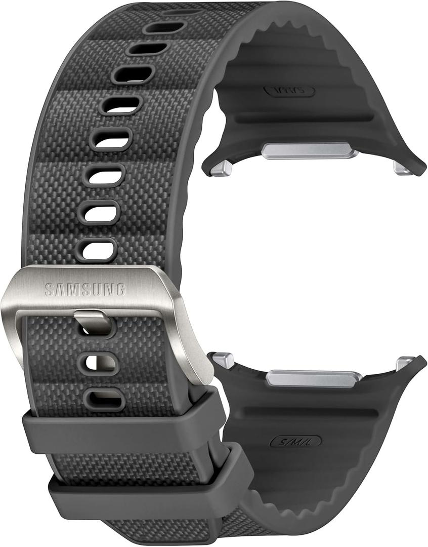 SAMSUNG Galaxy Watch Ultra Peakform Band, Smartwatch Replacement Strap for Men and Women, One Click Attachment, ET-SBL70MBEGUJ, Dark Gray