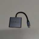 USB C to Dual HDMI Adapter 4K@30Hz, KOZYC USB C Hub Multiport Adapter with 2xHDMI, USB 3.0, 100W PD, Support USB C to HDMI Splitter Extended Display for MacBook Pro (MST is not Supported on MacOS)