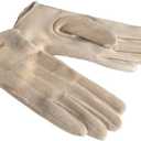 Women'S Gloveswomen'S Velvet Thickened Warm Imitation Deerskin Driving Leather Gloves With Fingertips For CyclingWindproofWarm And Touch ScreenBeigeOne Size Fits All