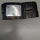 Boao 100 Pieces Resealable Foil Food Storage Bags with Clear Window Coffee Beans Candy Packaging Pouch for Food Small Business Supplies for Jewelry Self Sealed Storage Bags (2.8 x 4 Inch, Black)