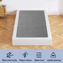 Twin Box Spring, Heavy Duty Metal Frame Mattress Foundation with Fabric Cover, Easy Assembly, Noise-Free (7 Inch, Twin)