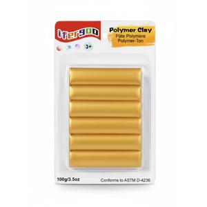 ifergoo Polymer Clay, 100g Modeling Oven Baked Model Clay for Sculpting, DIY, Artistic Creation & School Projects, Great for Kids and Adult 