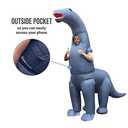 Morph Inflatable Diplodocus Costume Blow Up Halloween Costumes for Adults