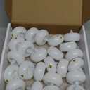 5plots 24 Pack 200 Hour Flameless Floating Candles, 2 Inches White Waterproof Led Tealights for Wedding Vases Centerpieces Party Proposal Pool Decor Decoration