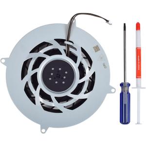 Replacement PS5 Slim Internal Cooling Fan, Internal Cooler Fan Replacement for Sony PlayStation 5 PS5 Slim Series 11541GS-12M-WB-01 with 19 Blades, for PS5 Slim ONLY