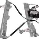 Front Left Driver Side Power Window Regulator with Motor Assembly Compatible for Infiniti QX56 2004-2010 Nissan Armada/Pathfinder Armada/Titan 2004-2015, Replacement 807217S000