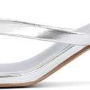 Goderci Kitten Flip Flop Thong Low Heels for Women Square Open Toe Slip On Heeled Sandals, Size 9