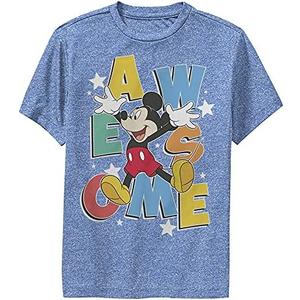 Disney Characters Awesome Jumps Boy's Performance Tee, XS