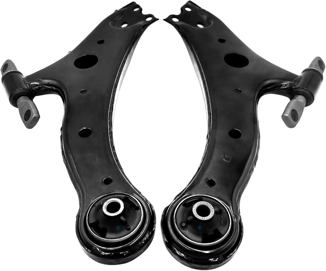 Front Upper Control Arm with Ball Joints K620333 K620334 For 02-06 Toyota Camry, 04-12 Highlander, Avalon, Solara, 02-09 Lexus RX350, ES330, 300, RX400h - Automotive Suspension Replacement