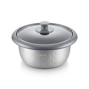 Metal rice cooker inner pot, 3-cup