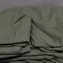 Litanika Dark Olive Green King Size Comforter Set - 3 Pieces Bed in a Bag King Bedding Comforter Sets, Plain Lightweight Bed Set with Comforter, 2 Pillowcases