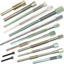 Hardened Primary & Secondary Clutch Puller Tool kit. Contains 13 Different Models And Sizes of Clutch Puller Tools. Suitable for,Golf Carts,Arctic Cat， Kawasaki, Polaris Motorcycle