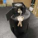 Upgraded Trailer Lock Fits 2-5/16 Inch Coupler, Anti-Theft Heavy Duty Trailer Hitch Lock with Keys for RV, Truck, Trailer, Boat