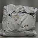 COHOME Queen Size Cooling Comforter, All-Season Quilted Down Alternative Duvet Insert, Luxury Hotel Reversible GentleSoft Comforter with Anti-Clump Tech & 8 Tabs,Gifts for Women/Men,White 88 x 88