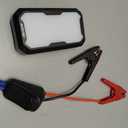 AUXITO Portable Jump Starter - 4000A Car Battery Jump Starter(8L Gas/7L Diesel) 2000LM Camping Light, 12V Jump Box with 4 Modes Working Light and 2 Hook, Portable Charger and Jump Cables