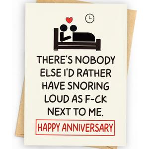 2 x Happy Anniversary Card & Gifts for Women, Men, Husband, Wife, Him, Her, Boyfriend, Girlfriend, Couple | Valentine Day Gifts & Card | Wedding