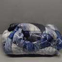 PAVILIA Blue Navy Plaid Sherpa Throw Blanket for Couch Twin, Plush Flannel Fleece, Soft Fuzzy Cabin for Sofa Bed, Warm Cozy Winter Gift, 60x80