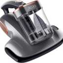 JIGOO Cordless Mattress Vacuum Cleaner with UV-C Light, Bed Vacuum Cleaner with Dust Sensor, Ultrasonic and High Heating, Deep Cleaning Bed Vacuum for Sofa Bed Fabric Surface (S100 Cordless)