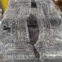 45'' Chaise Lounge Chair Indoor, Corduroy Upholstered Boneless Sofa Bed, Deep Seat Sleeper Couch Reading Chairs, Small Comfy Cloud Sofas Couches for Living Room, Bedroom, Movie Room (Dark Grey)