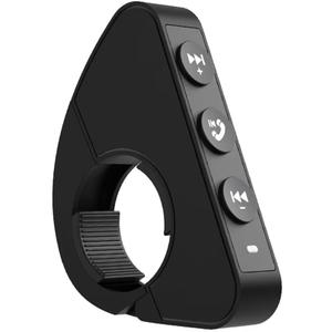 Wireless Bluetooth Media Button,IPX6 Riding Waterproof Controller,Steering Wheel Music Button,Wireless Handlebar Controller,Compatible with iPhone/Android Devices.for Bicycles,Motorcycles (Bicycle Remote)