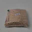 Yimobra Bathroom Rugs Non Slip Washable - Ultra Soft Absorbent Chenille Bath Mat, Quick Dry Shaggy Floor Carpet for Tub Shower, Light Brown Home Decor Accessories, 24x17 Inch