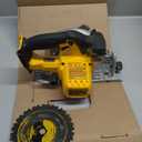 DEWALT 20V MAX Circular Saw, 6-1/2-Inch Blade, 460 MWO Engine, 0-50 Degree Bevel Capability, Bare Tool Only (DCS391B) (One Size, Yellow)