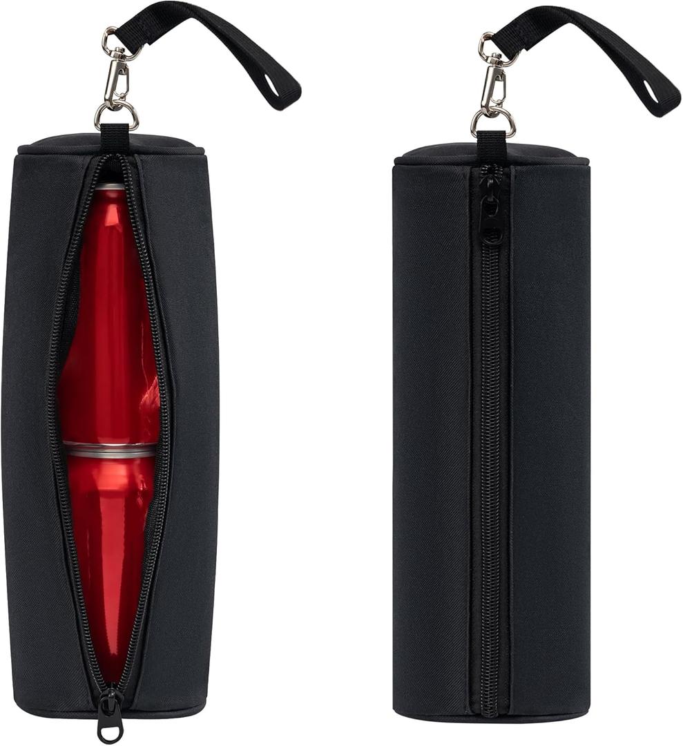 2 Pack Golf Cooler Beer Sleeve for Golf Bag Beverage Sleeve Small Can Cooler Accessories Keep Drinks Cold Golf Cooler Sleeve for Outdoor Sports Daily Work Travel Hiking (Pure Black) 2 Pack Golf Cooler Beer Sleeve for Golf Bag Beverage Sleeve Small Can Cooler Accessories Keep Drinks Cold Golf Cooler Sleeve for Outdoor Sports Daily Work Travel Hiking (Pure Black)