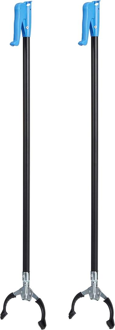Amazon Basics Reacher Grabber, Metal, 38" - 2-Pack