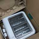 Cuisinart 4-Slice Compact Plastic Toaster, White, CPT-142P1