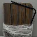 Balcony Railing Table Folding Bar Tables for Railings Adjustable Hanging Railing Bar Tables Outdoor Indoor Patio Baluster Garden Table on Railing Rustic Brown