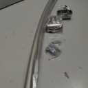 Curved Shower Curtain Rod for Bathroom, 40-72 Inches Adjustable Shower Rod