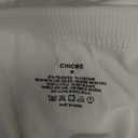 CHICME Women Built-in Bra Tank Tops Sleeveless Casual Shirts Racerback Ribbed Fitted Tank Tops (Medium, White)