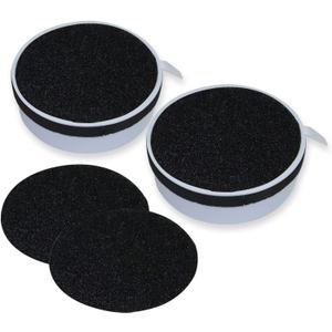 PUREBURG Replacement Filter Set Compatible with Hunter HP125 AirX HEPA Digital Air Purifier, 2-Pack H13 HEPA + 4 x Activated Carbon Pre-Filter Air Clean Dust VOCs