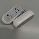 Smart Plugs That Compatible with Alexa Google Home Siri, Wireless 2.4G WiFi Outlet Controlled by Smart Life Tuya Avatar Controls APP, 10A Mini Socket Enchufe Inteligente with Timer, Dual, 2 Pack