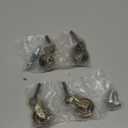 Antique Brass Caster Wheels 1 3/8Inch Wheel Diameter Heavy-Duty Furniture Casters, Set of 4