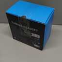 Gvyugke Wireless Gaming Headset for Xbox Series X/S, Xbox One, PS5, PC, Mac, Bluetooth 6.0 Gaming Headphones with FliptoMute NoiseCanceling Mic, Foldable, 3D Surround Sound, 45H Battery  White