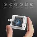 VOLTME USB C Charger 45W, GaN PPS Dual USB C Fast Charger Super Fast Charging 2.0, Foldable Charger Compatible with iPhone 17/16/15/14Series, Galaxy S24/S23/S22 Series, MacBook Air