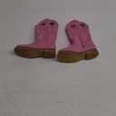 IUV Cowboy Boots for Boys Girls Western Square Toe Cowgirl Boots Mid Calf Riding Shoes (Toddler/Little Kid/Big Kid) 8