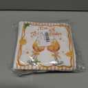 Spritz Birthday Napkins Decorations - 100 PCS Just a Spritz Older Theme Disposable Square Paper Napkins, Orange Lemon Cocktail Birthday Party Decor Supplies