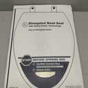 KOHLER 20454-96 Ridgewood Elongated Soft Close Toilet Seat, Quiet Close, Wood Toilet Seat, Home Essentials, Biscuit